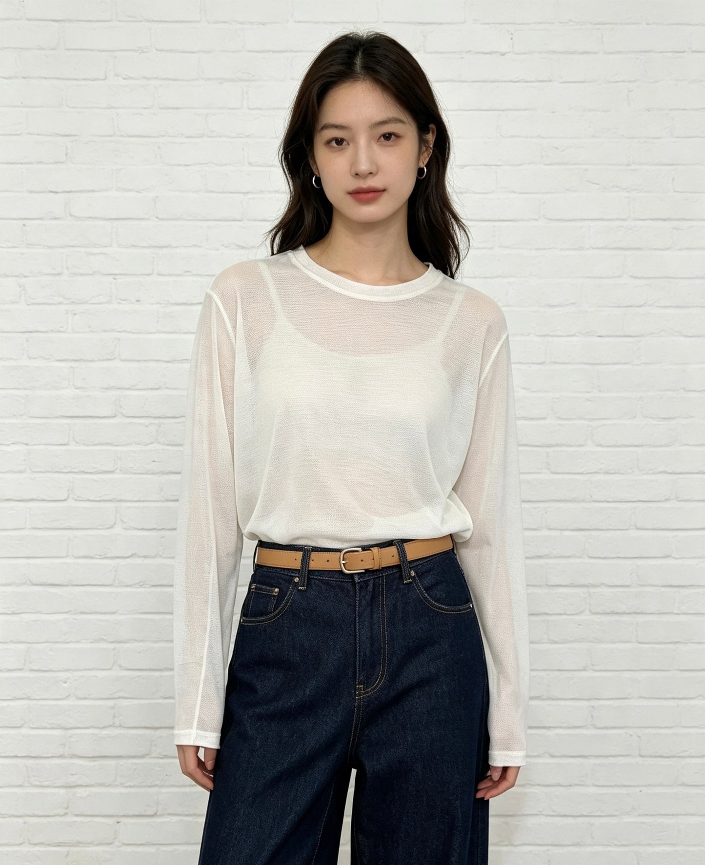 MESH BASIC - CREAM