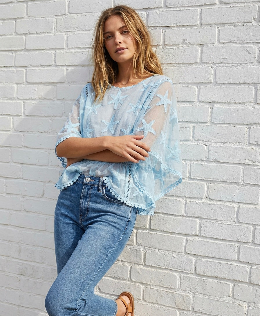 STAR TOP POWDER BLUE