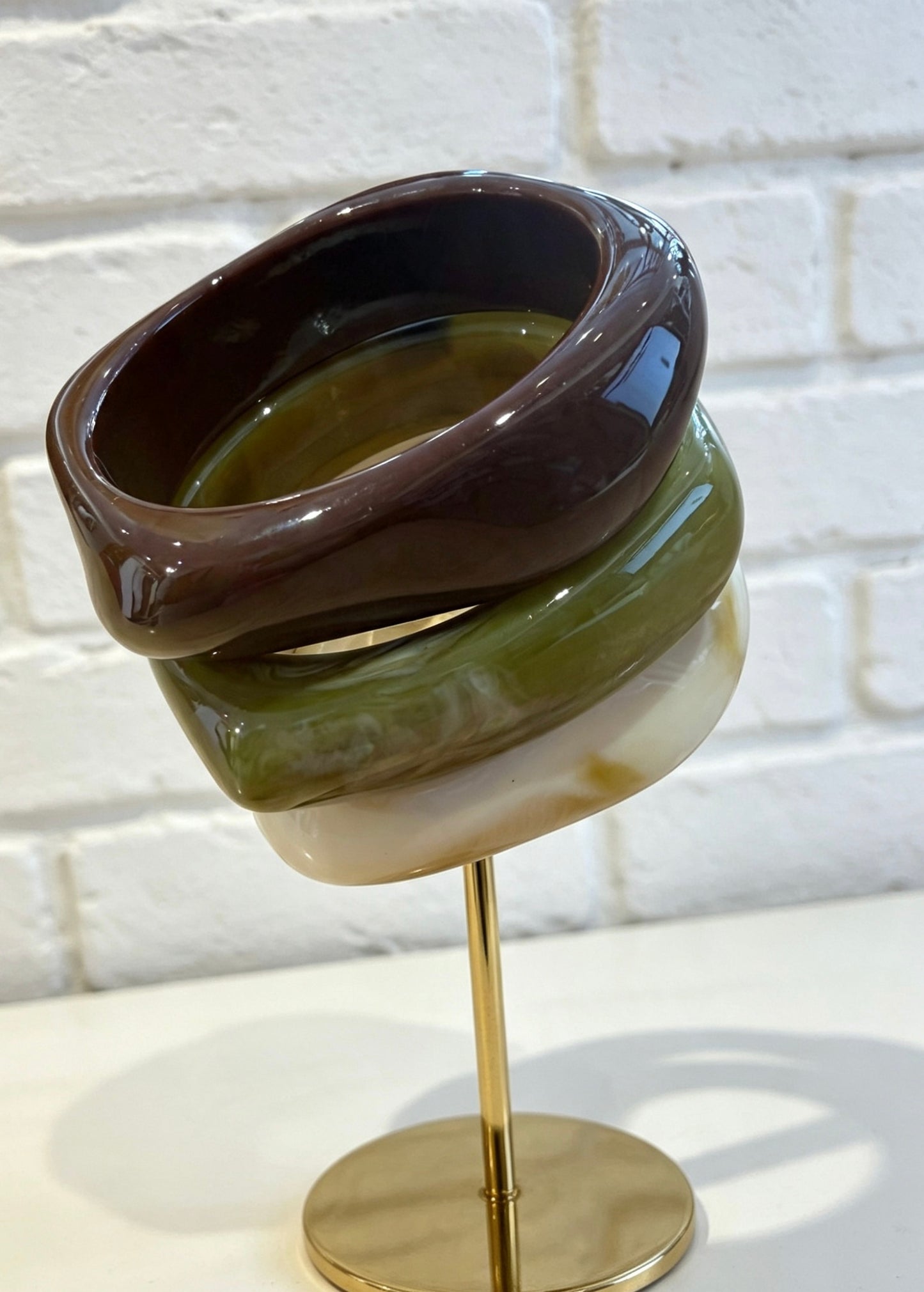 ACRYLIC TRIO BANGLE SET