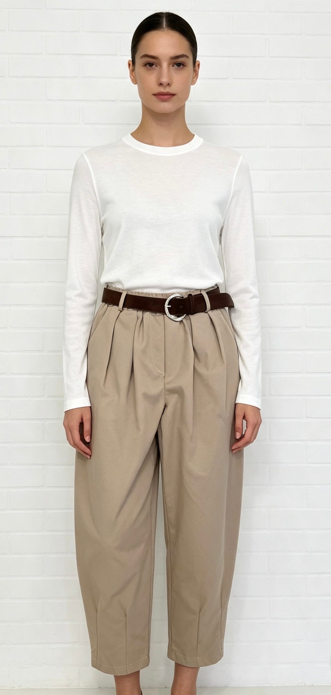 KERRY BARREL LEG TROUSER