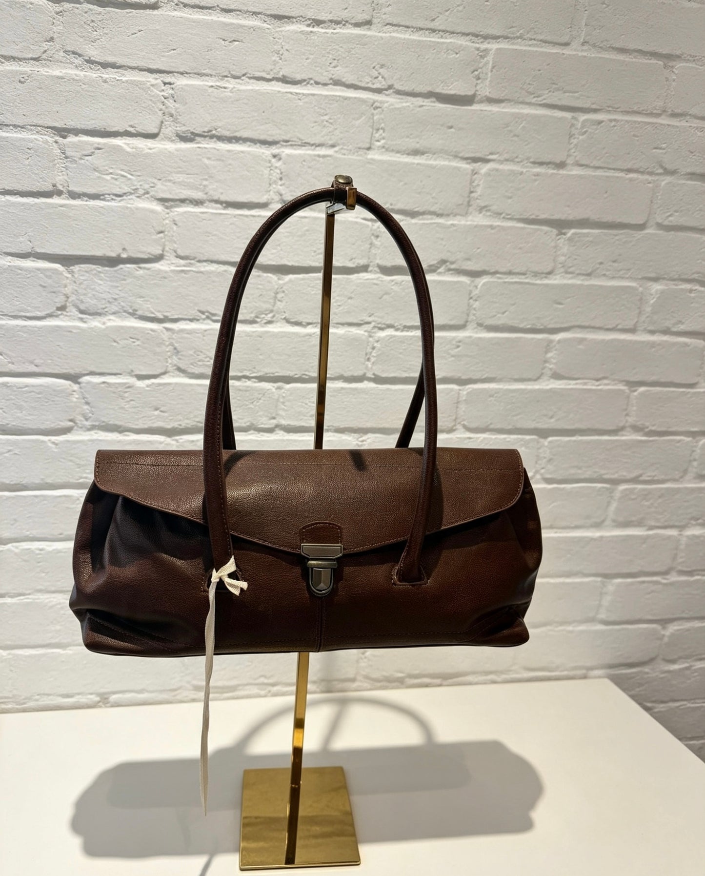 BOWLER BAG - BROWN