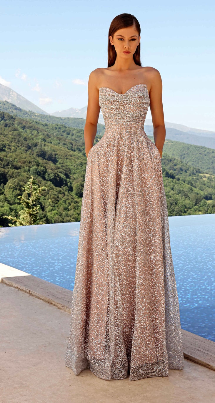LUNA GOWN NC2075 BY NICOLETTA