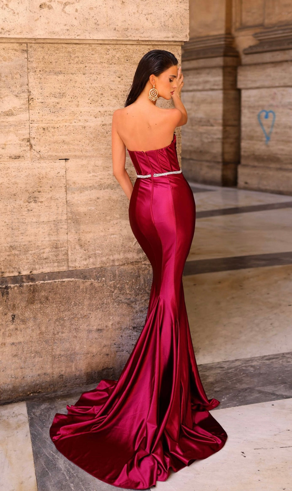 AURORA DRESS NC1054 BY NICOLETTA