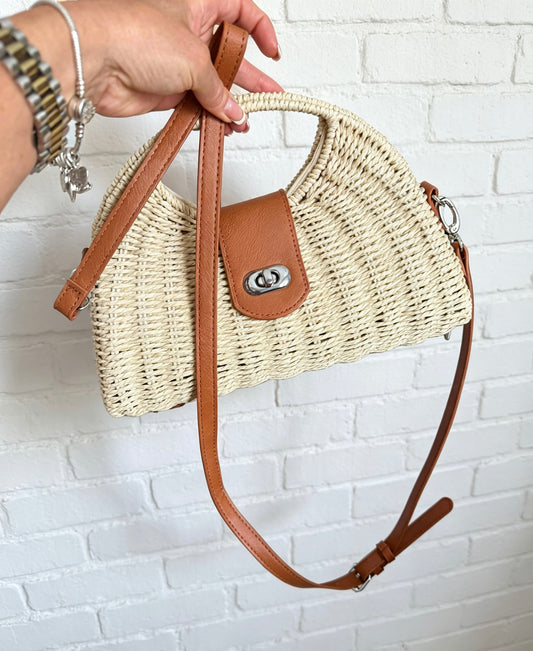 BASKET BAG - BEIGE