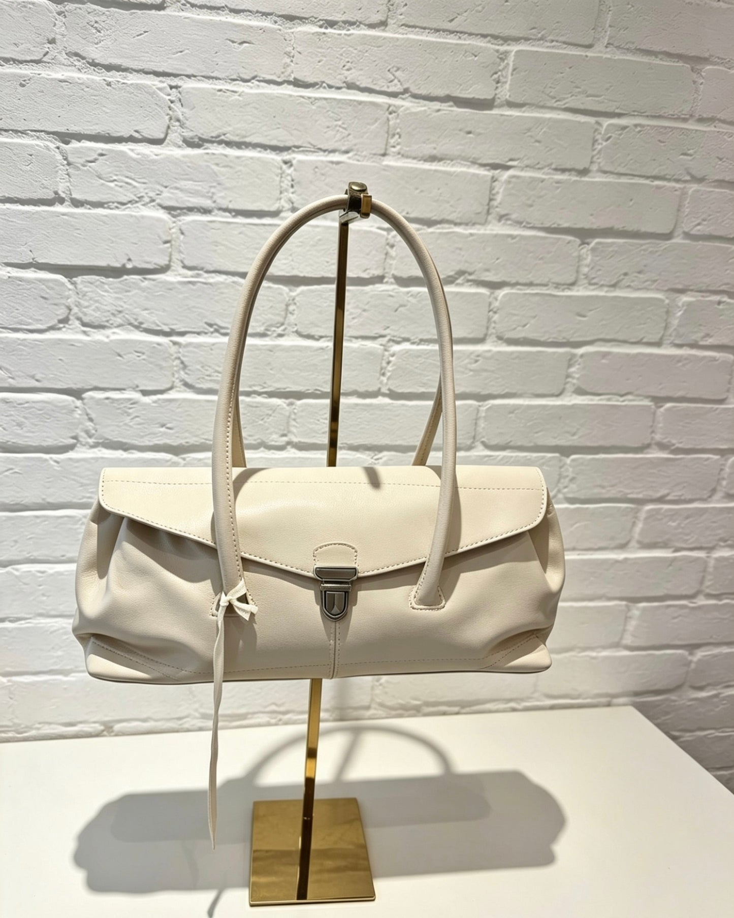 BOWLER BAG - CREAM