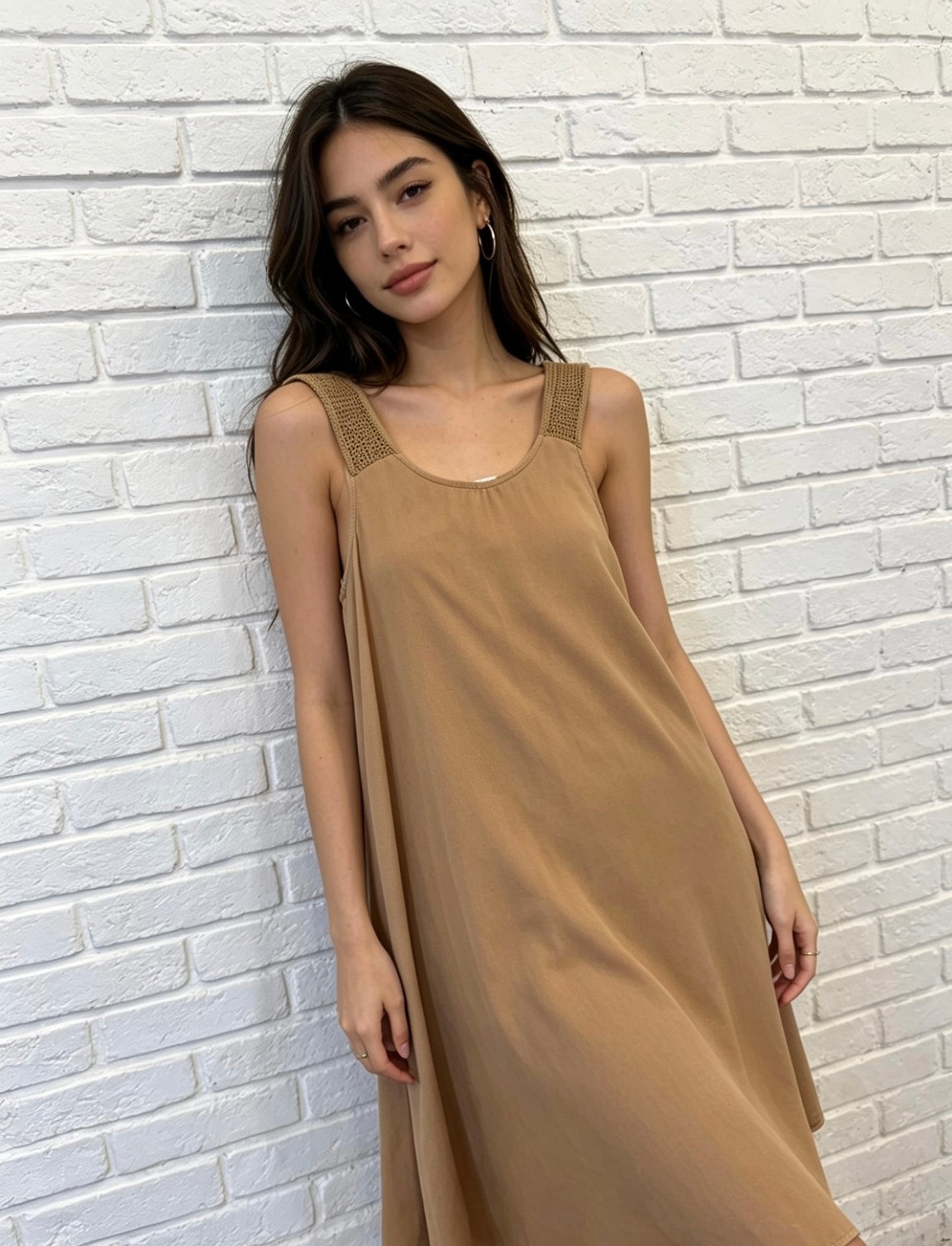 BEACH DRESS - TAN