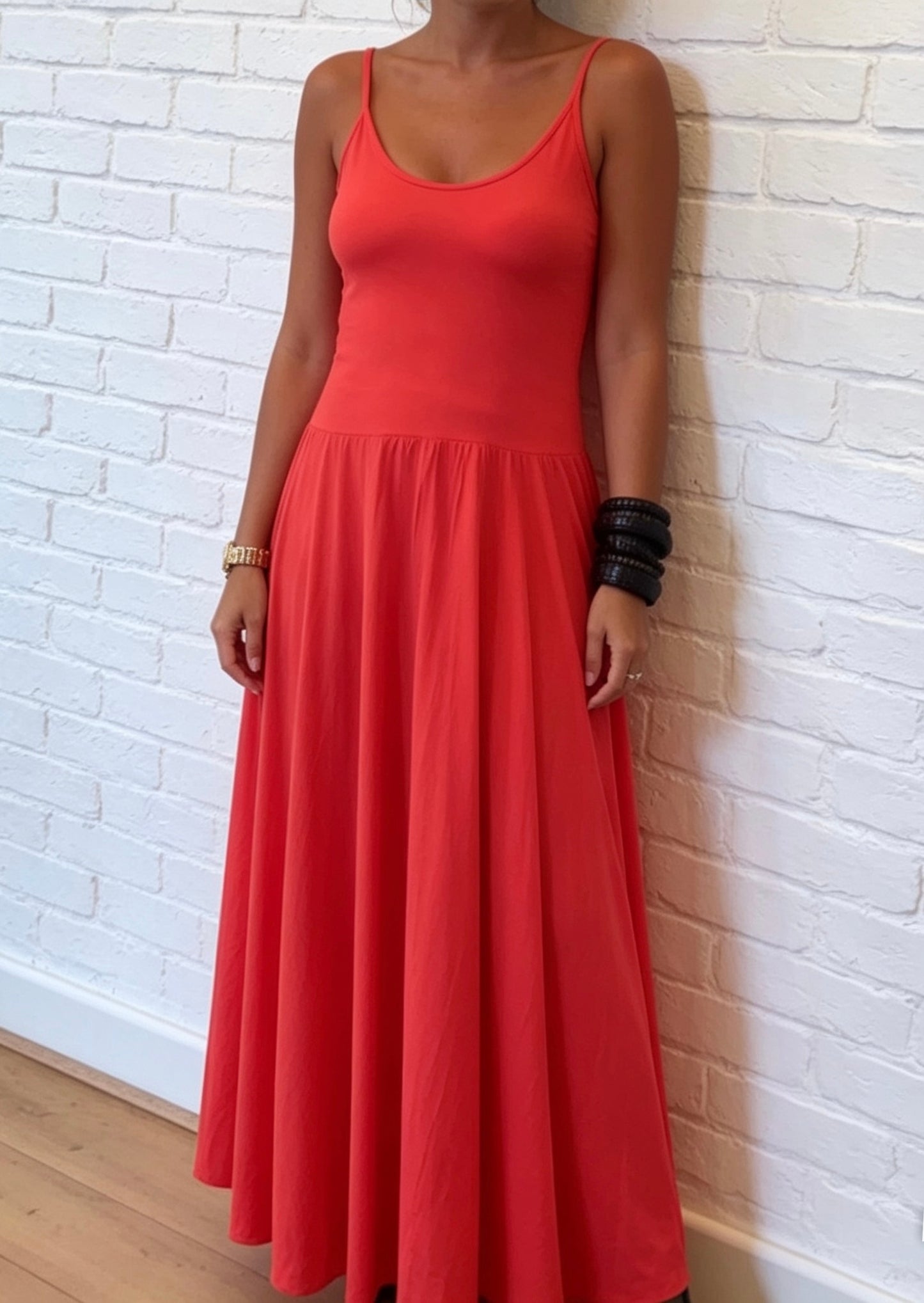 PRIYA DRESS - RED