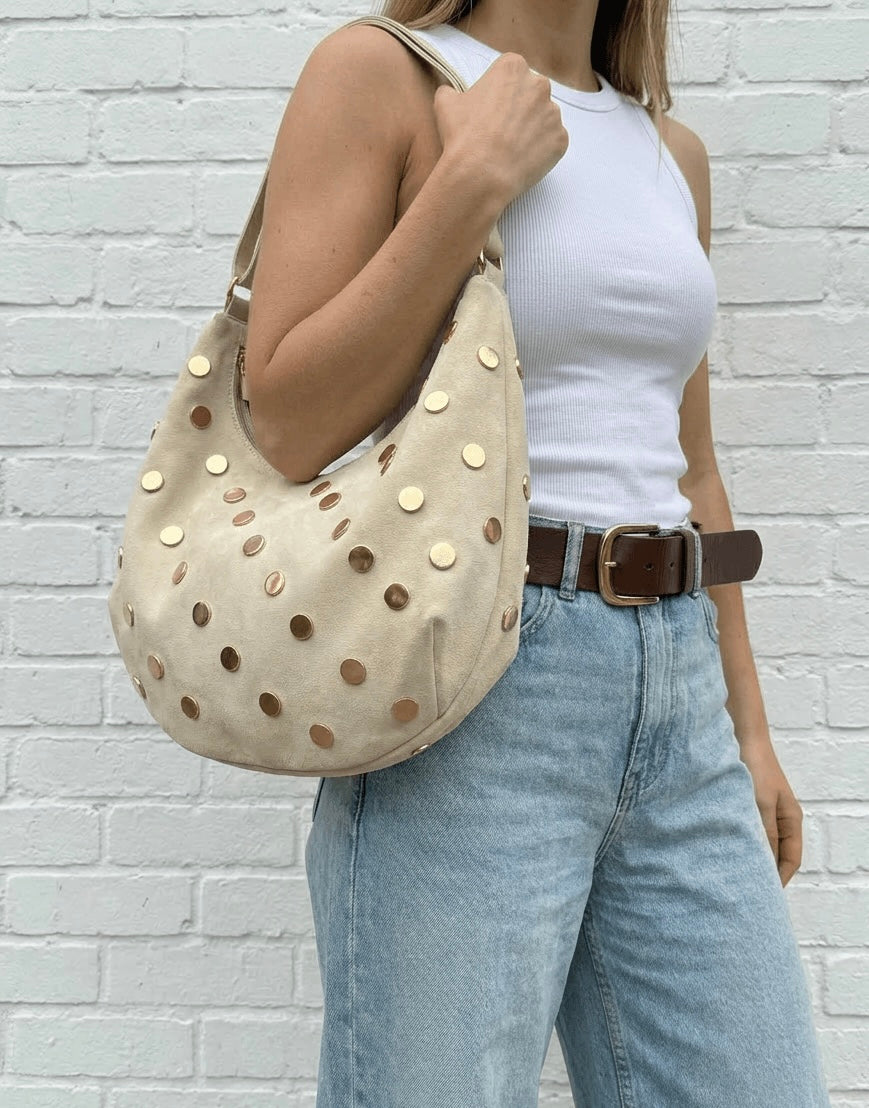 DOTTY BAG - BEIGE