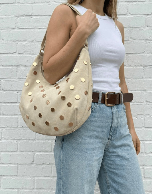 DOTTY BAG - BEIGE