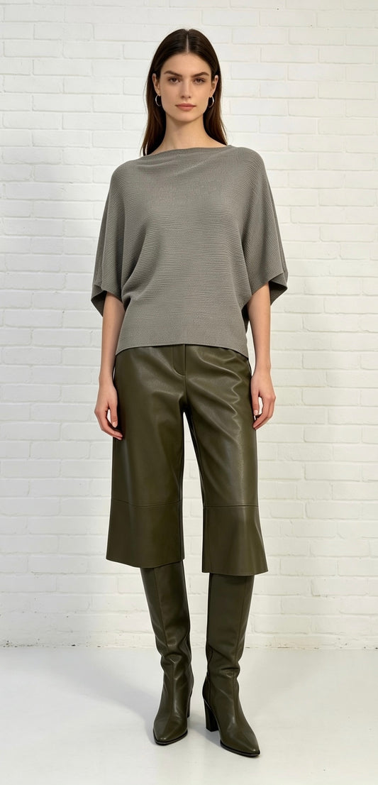 Ribbed Super Soft Knit - Grey