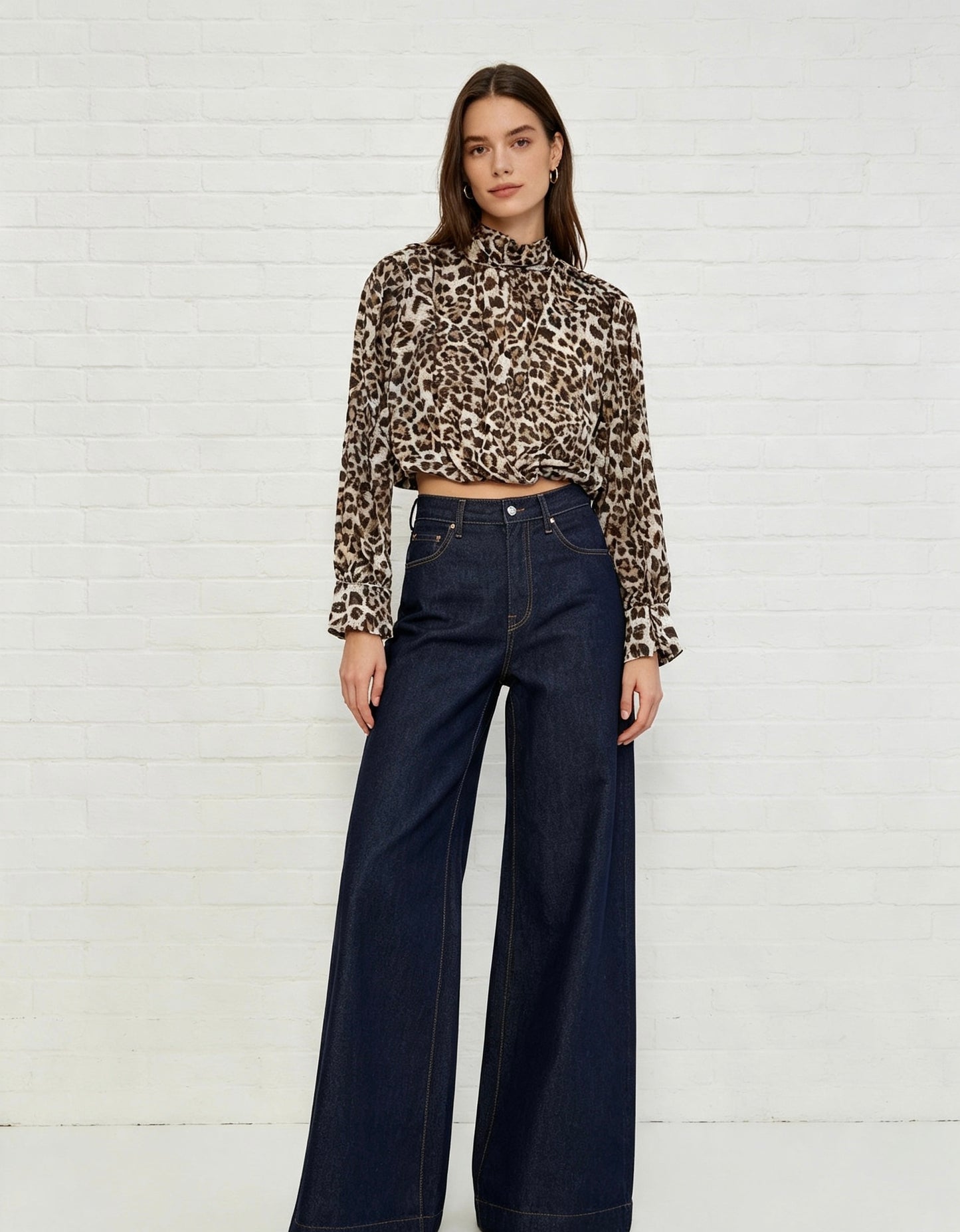 Leopard Blouse