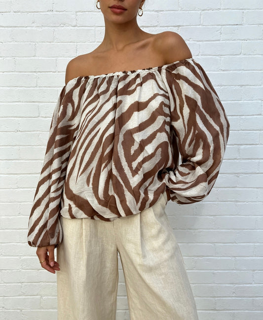 ZEBRA BLOUSE
