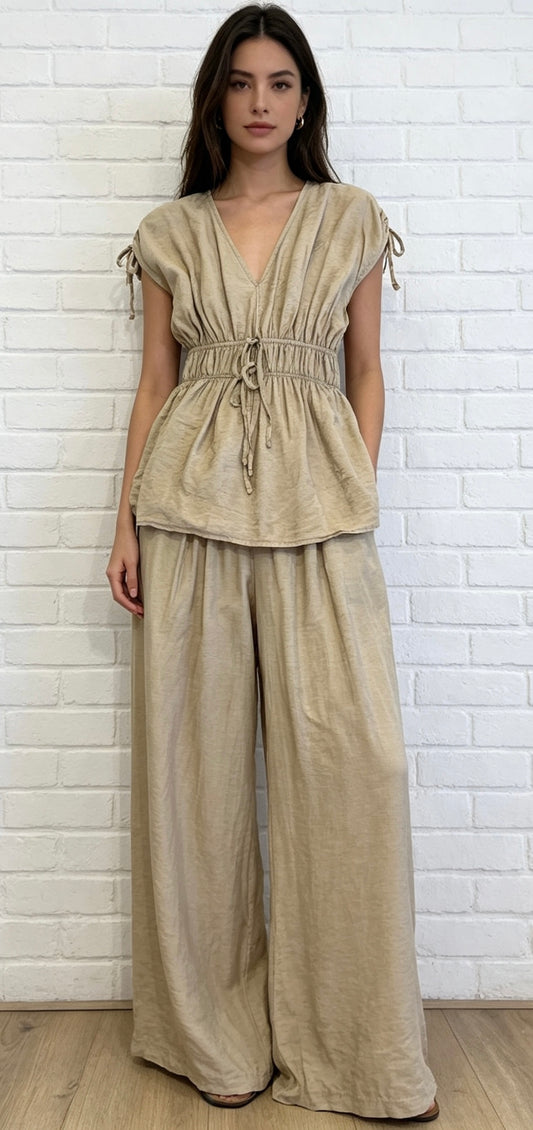 MALI CO-ORD - TAN