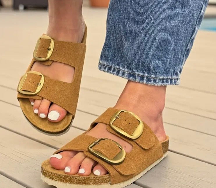 VIOLET SANDAL - TAN