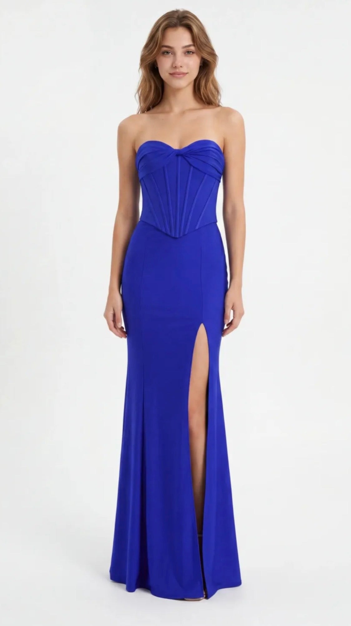 ROMY DRESS - COLBALT BLUE