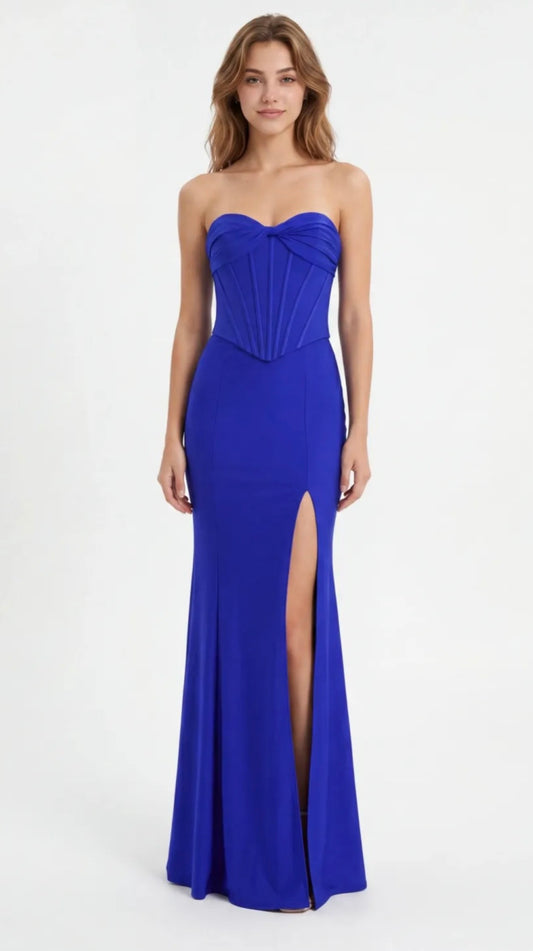 ROMY DRESS - COLBALT BLUE