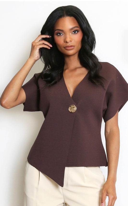 Chocolate Button Top